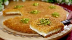 أفضل طرق تزيين الكنافة بالكريمة
