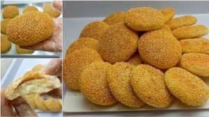 أسرار نجاح طريقة عمل قرص بالسمسم والسكر